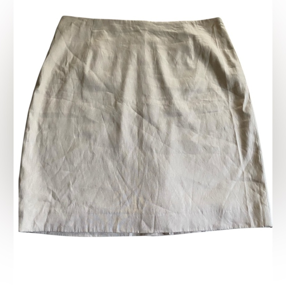 Antonio Melanie women’s linen blend skirt size 14